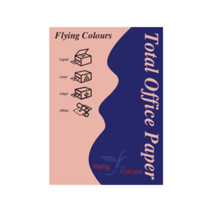 กระดาษA4 160g Flying 10P No.18 Pink