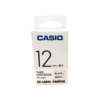 เทปกดตัวอักษร 12mm Casio XR-12WE เทปขาว/อักษรดำ