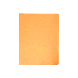 แฟ้มพับกระดาษ หนาพิเศษ 300g F4 ส้ม