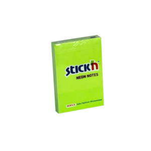 กระดาษโน็ต STICK-N 3"x2" เขียว