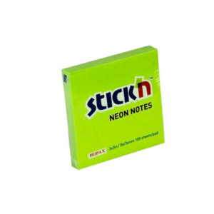 กระดาษโน็ต STICK-N 3"x3" เขียว