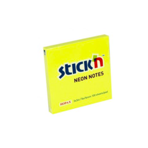 กระดาษโน็ต STICK-N 3"x3" เหลือง