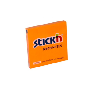 กระดาษโน็ต STICK-N 3"x3" ส้ม